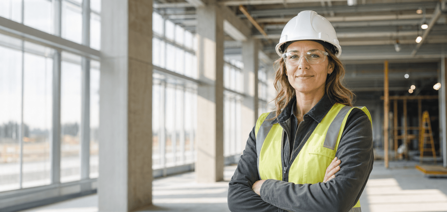 Alloyed team member leading work on site